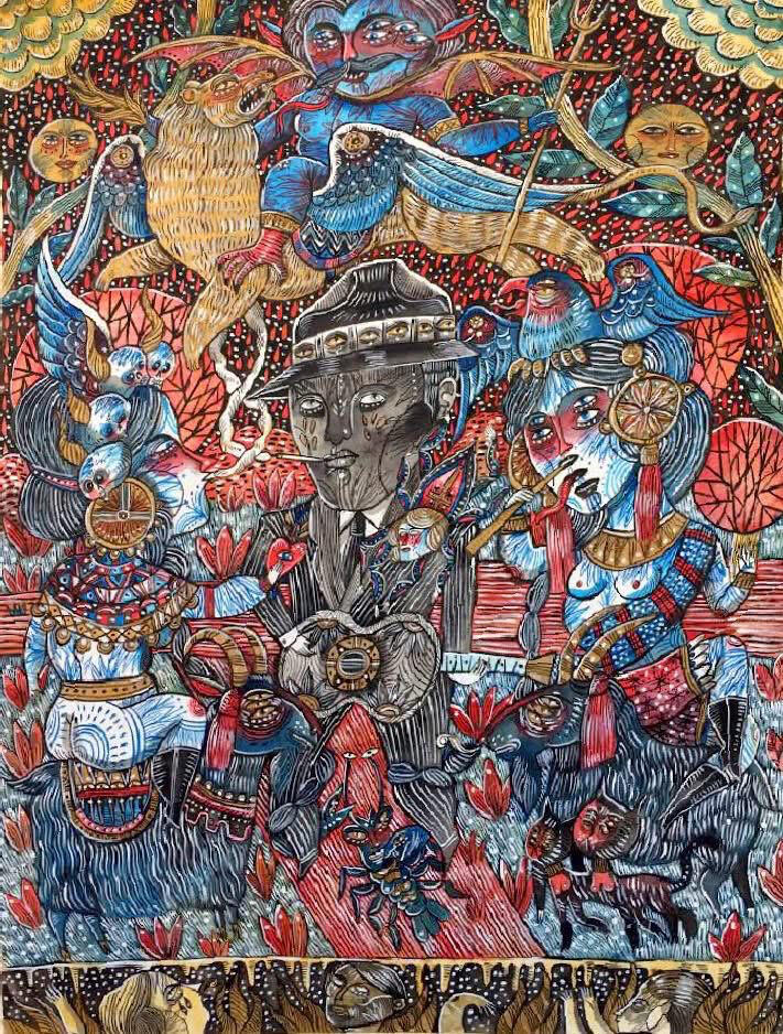 Robert Johnson, 50/70cm, watercolor on paper, 2019 Robert Johnson, 50/70cm, watercolor on paper, 2019